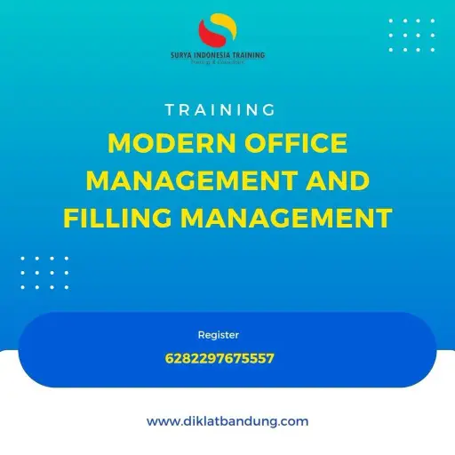 TRAINING MODERN OFFICE MANAGEMENT AND FILLING SYSTEM