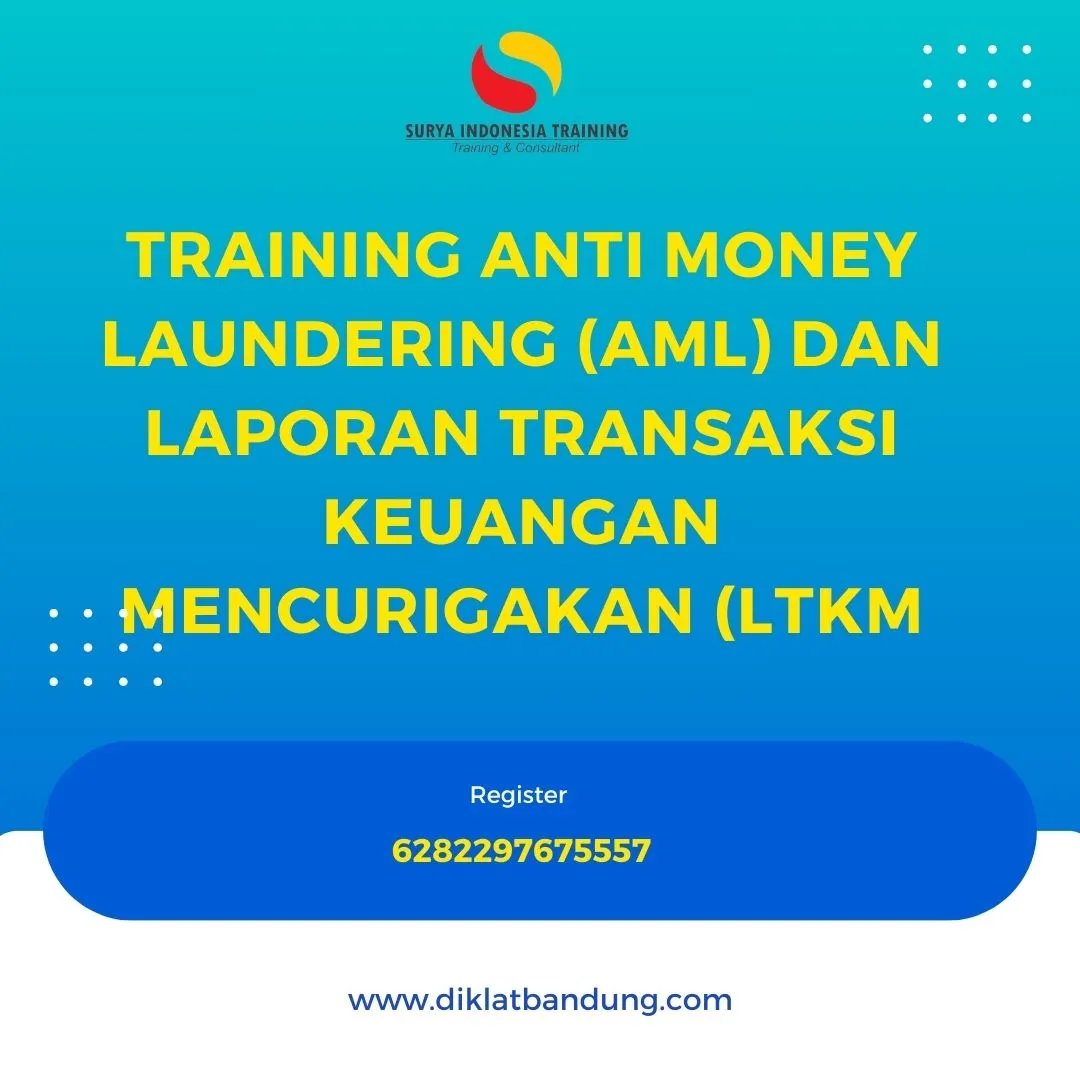 ANTI MONEY LAUNDERING (AML) DAN LAPORAN TRANSAKSI KEUANGAN MENCURIGAKAN (LTKM