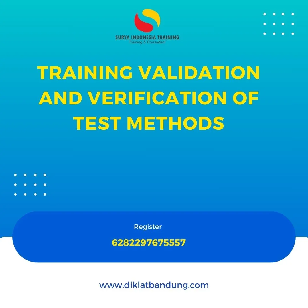 VALIDATION AND VERIFICATION OF TEST METHODS