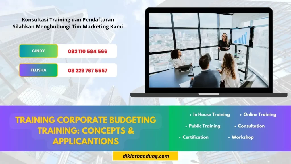 TRAINING CORPORATE BUDGETING TRAINING: CONCEPTS & APPLICANTIONS