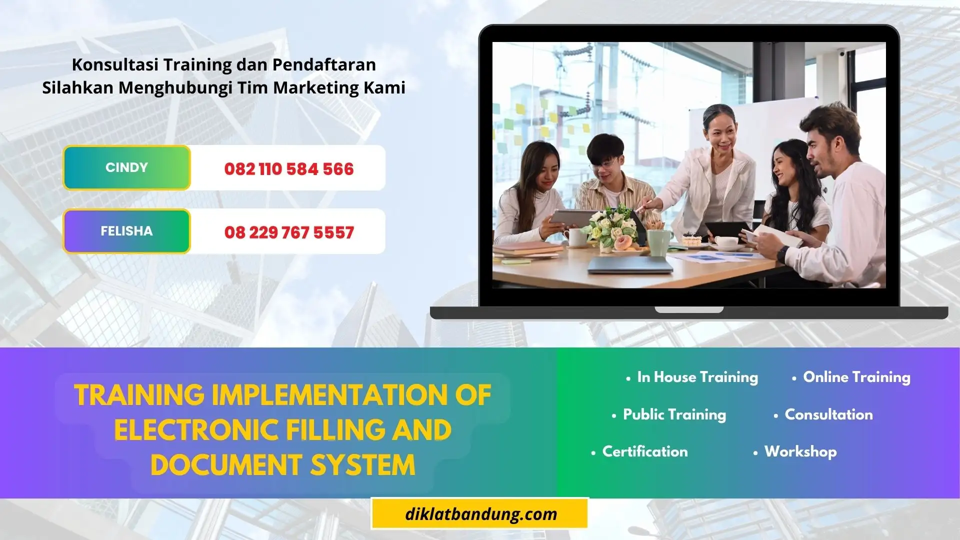 TRAINING IMPLEMENTATION OF ELECTRONIC FILLING AND DOCUMENT SYSTEM