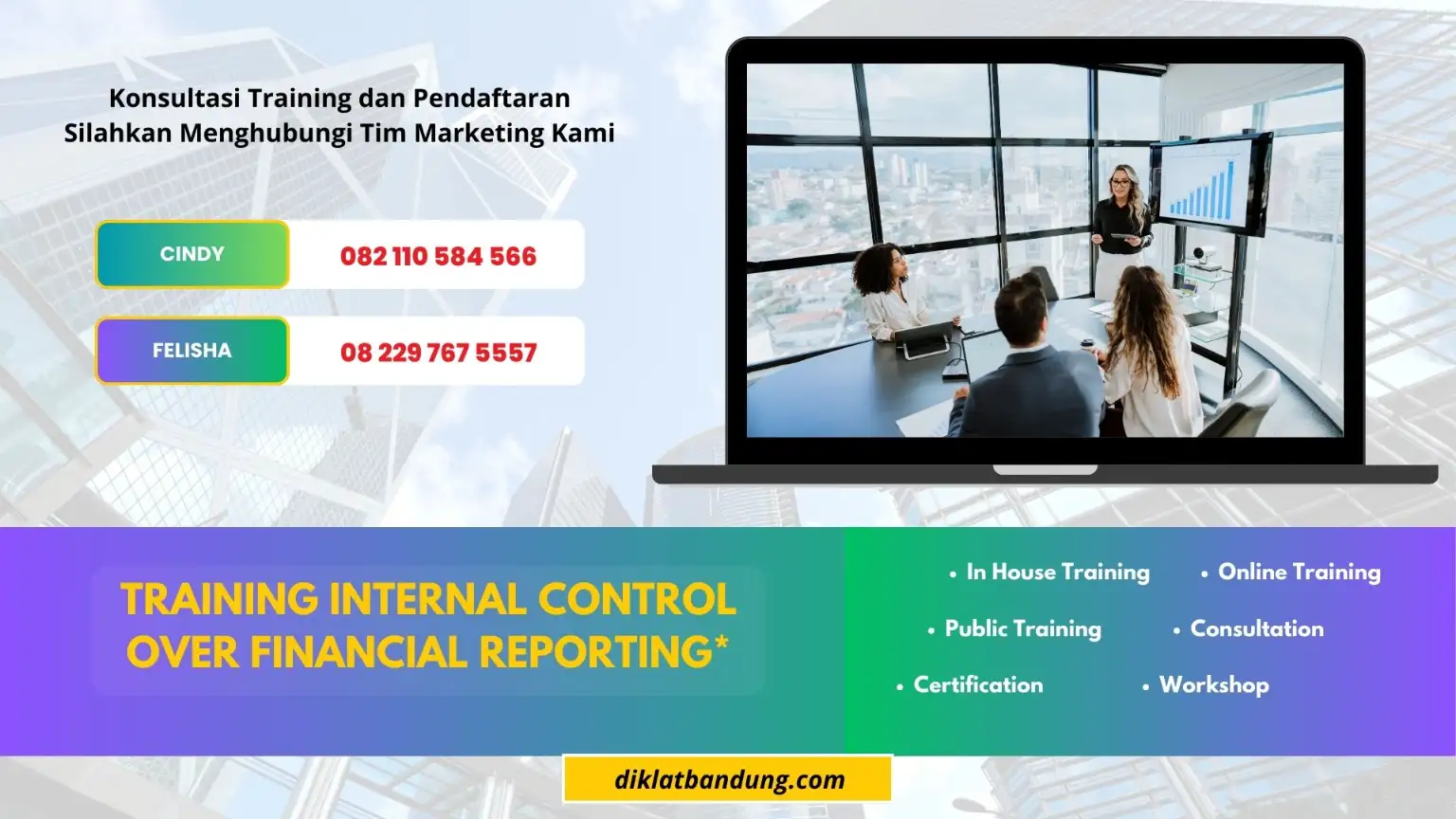 TRAINING INTERNAL CONTROL OVER FINANCIAL REPORTING
