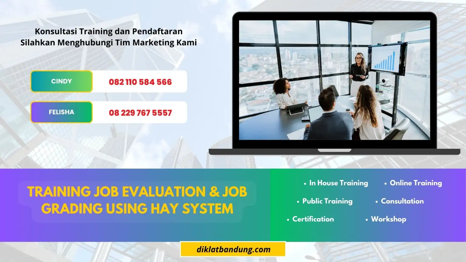 TRAINING JOB EVALUATION & JOB GRADING USING HAY SYSTEM