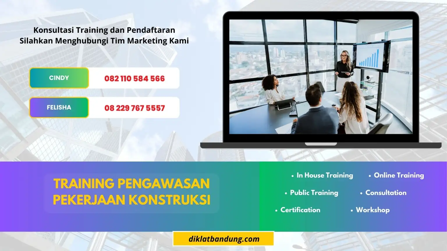 TRAINING PENGAWASAN PEKERJAAN KONSTRUKSI