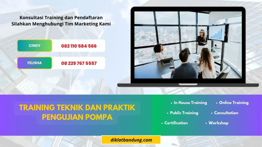 TRAINING TEKNIK DAN PRAKTIK PENGUJIAN POMPA