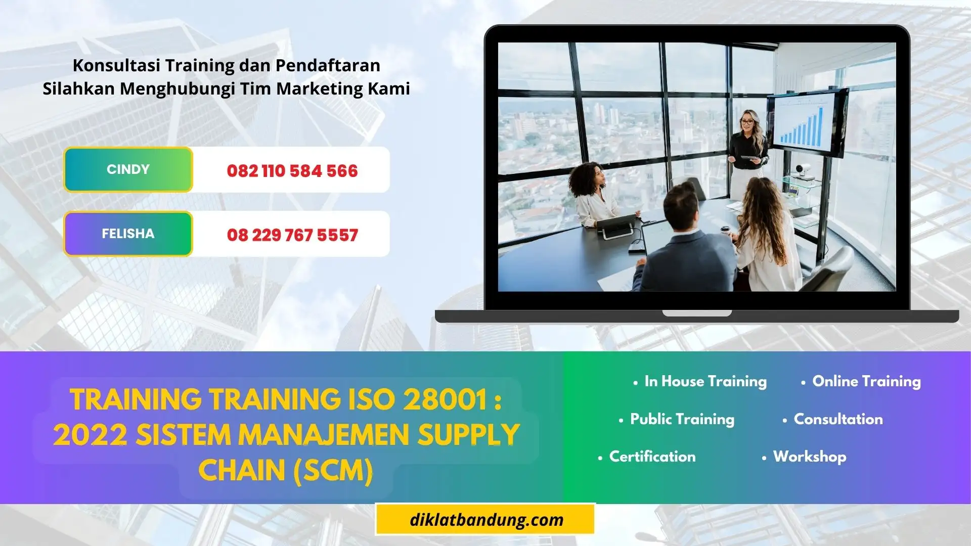 TRAINING ISO 28001 : 2022 SISTEM MANAJEMEN SUPPLY CHAIN (SCM)