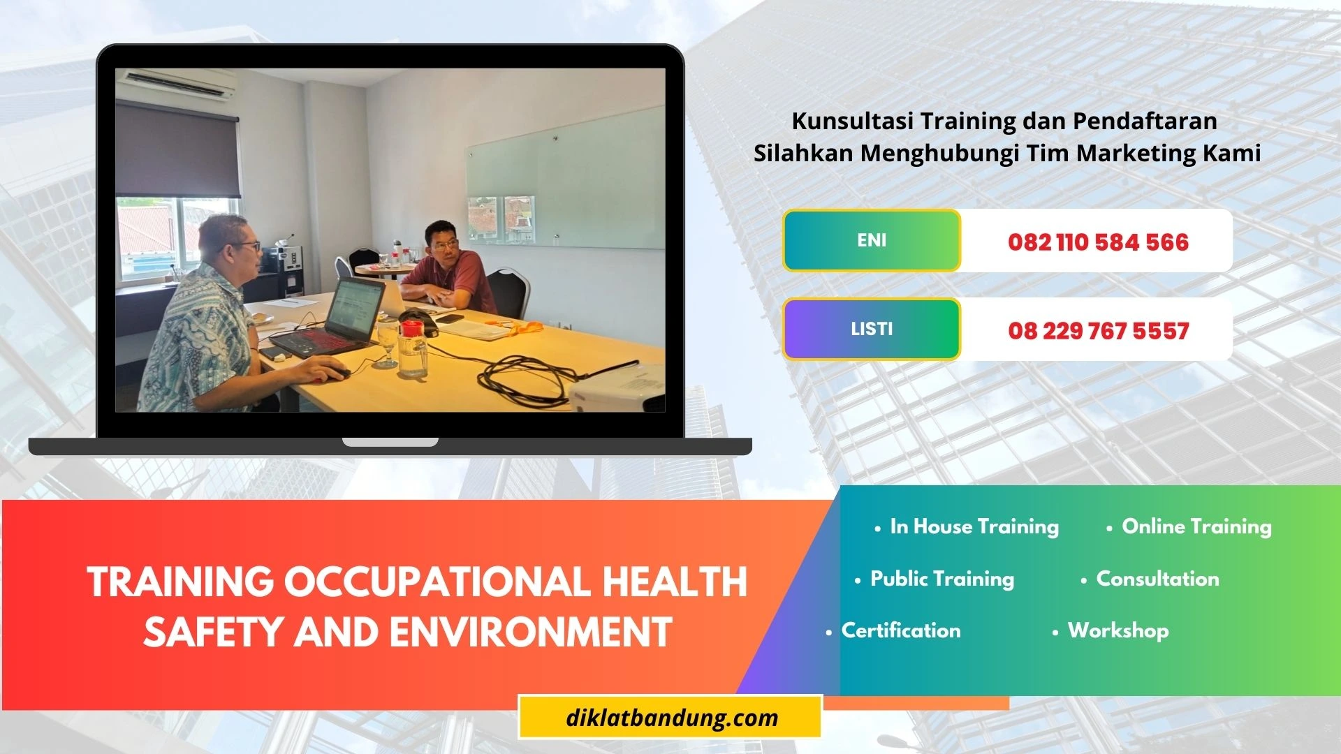 TRAINING OCCUPATIONAL HEALTH SAFETY AND ENVIRONMENT