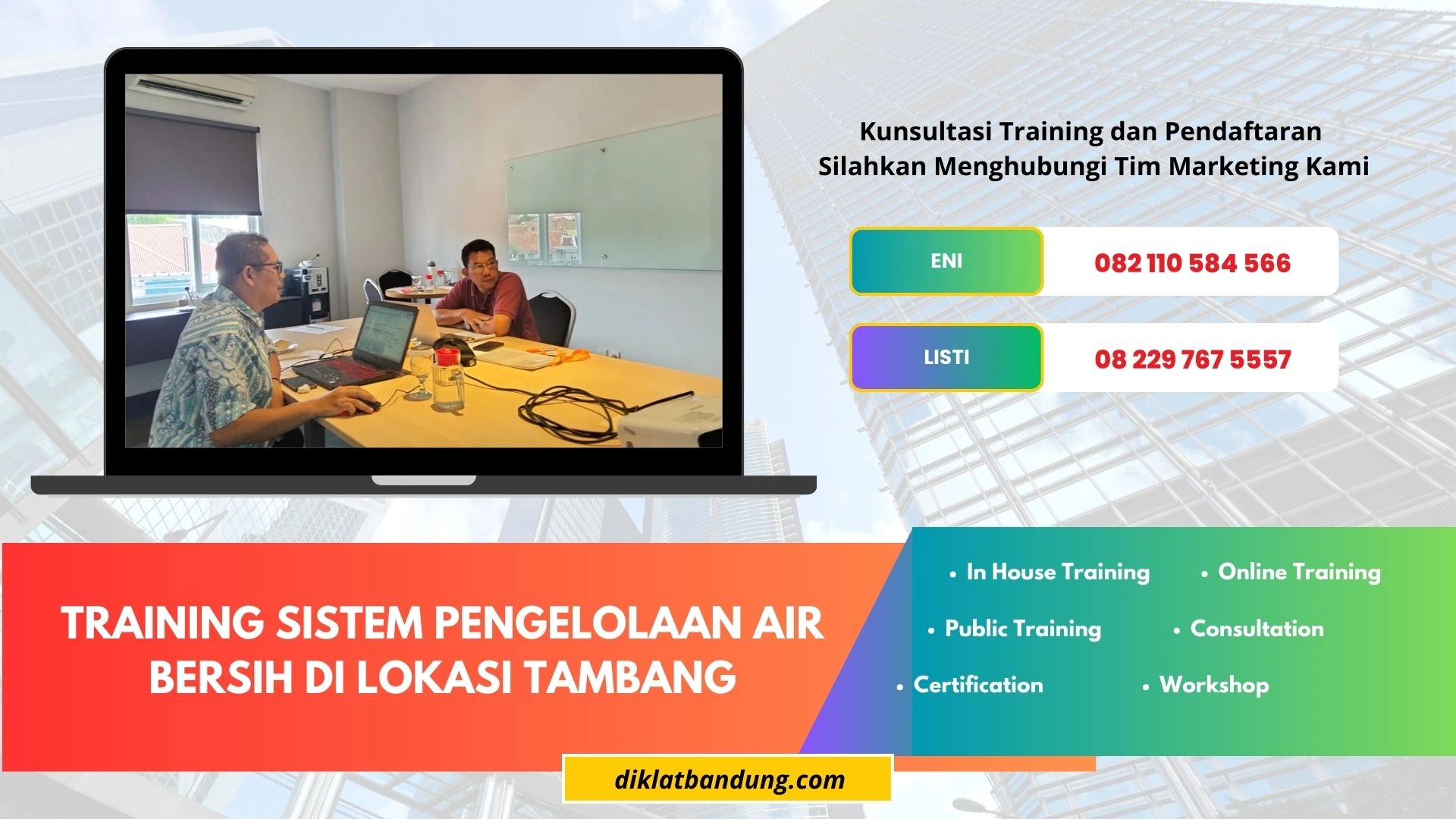 TRAINING SISTEM PENGELOLAAN AIR BERSIH DI LOKASI TAMBANG