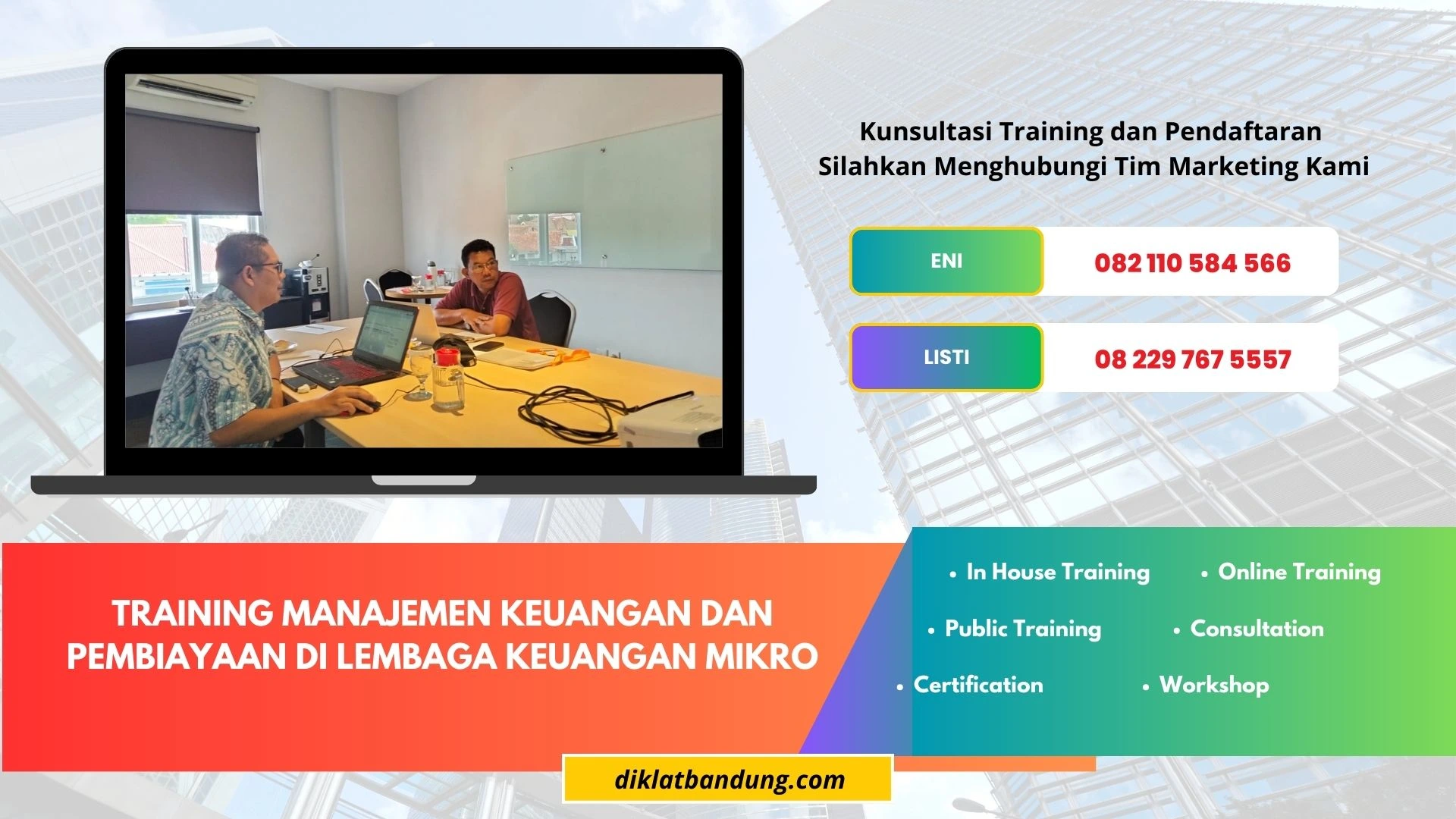 TRAINING MANAJEMEN KEUANGAN DAN PEMBIAYAAN DI LEMBAGA KEUANGAN MIKRO