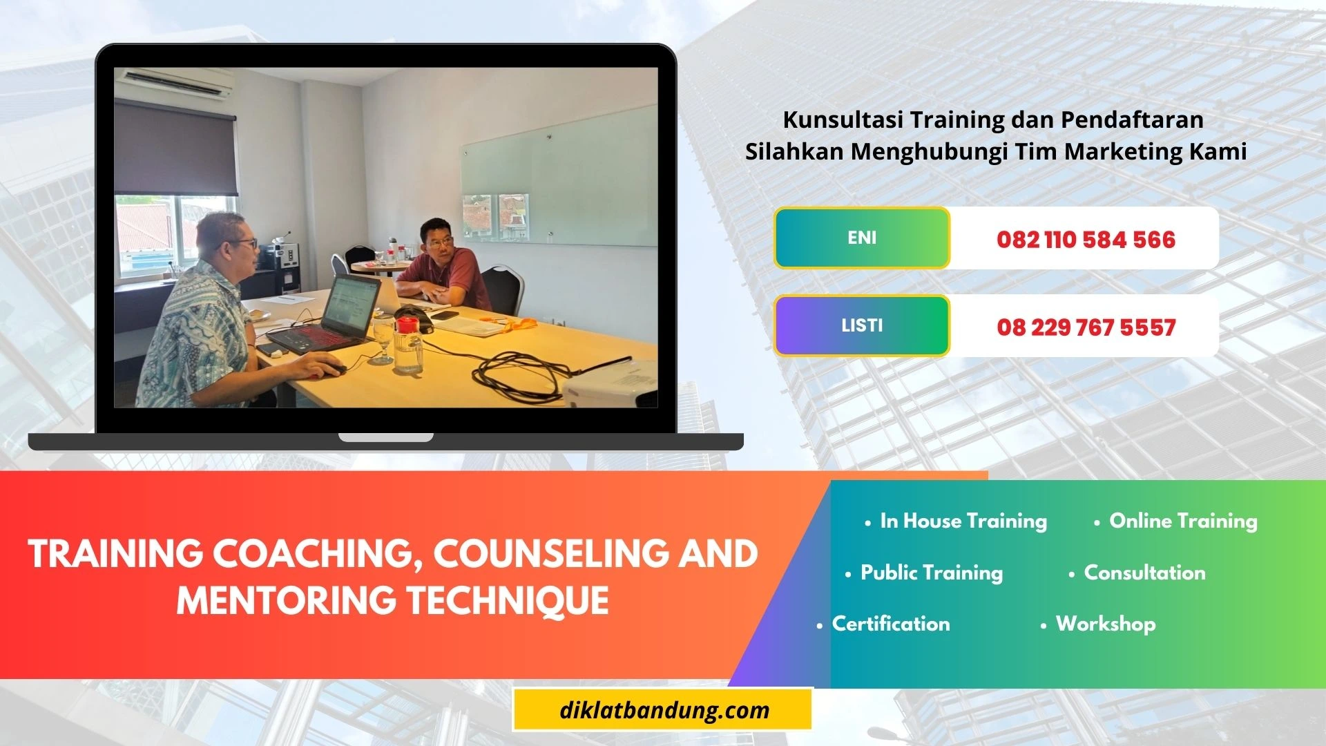 TRAINING COACHING, COUNSELING AND MENTORING TECHNIQUE
