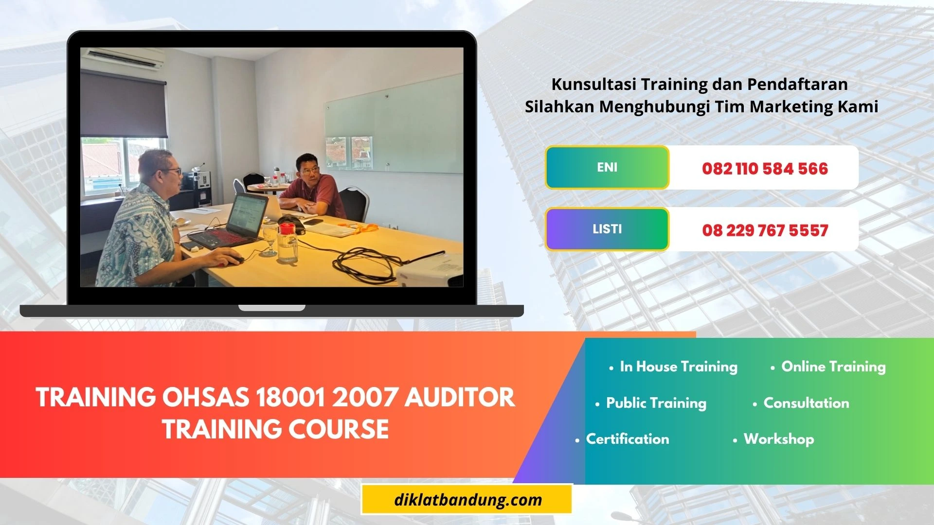 TRAINING OHSAS 18001 2007 AUDITOR TRAINING COURSE