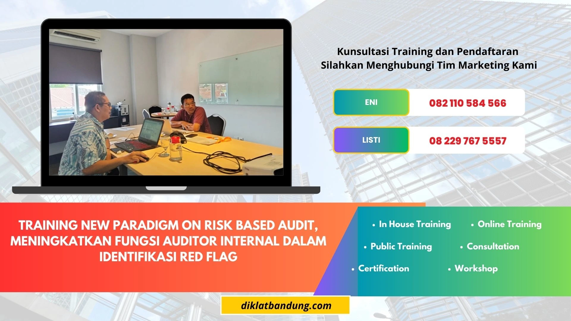 TRAINING NEW PARADIGM ON RISK BASED AUDIT, MENINGKATKAN FUNGSI AUDITOR INTERNAL DALAM IDENTIFIKASI RED FLAG