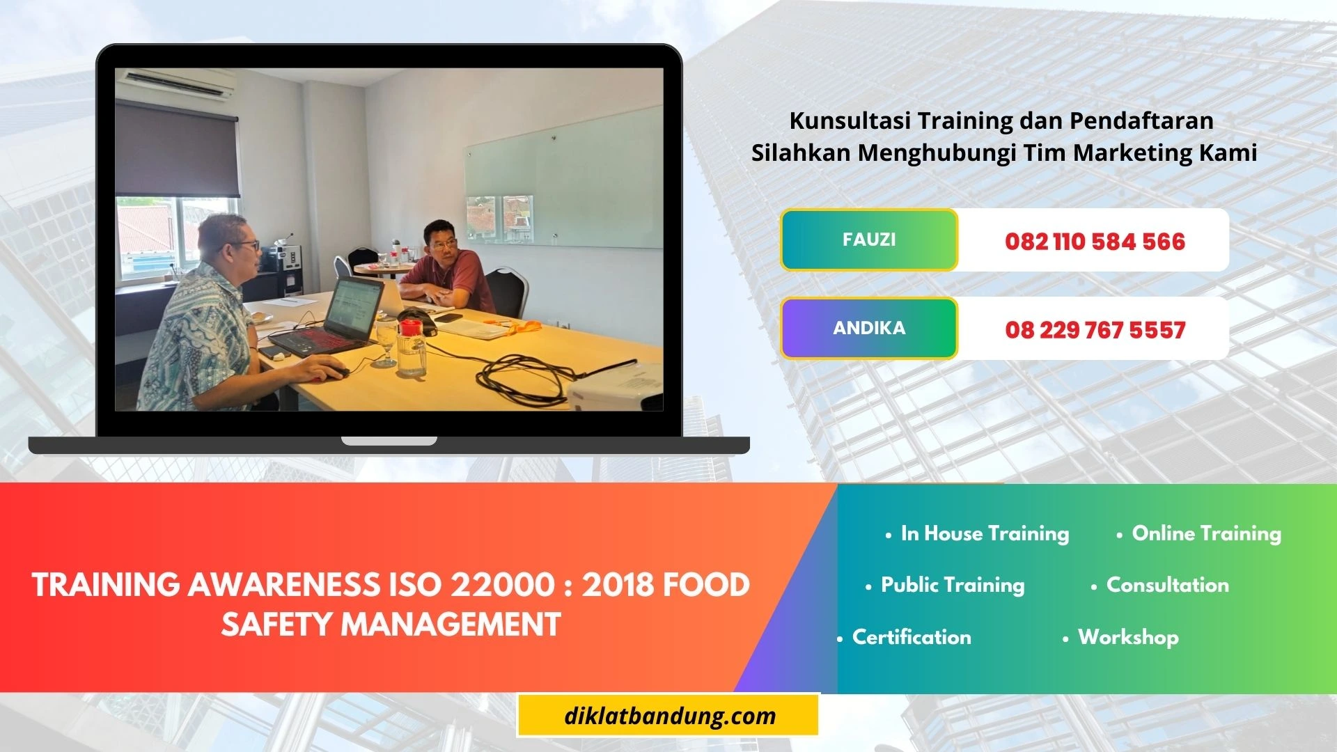 TRAINING AWARENESS ISO 22000 2018 FOOD SAFETY MANAGEMENT