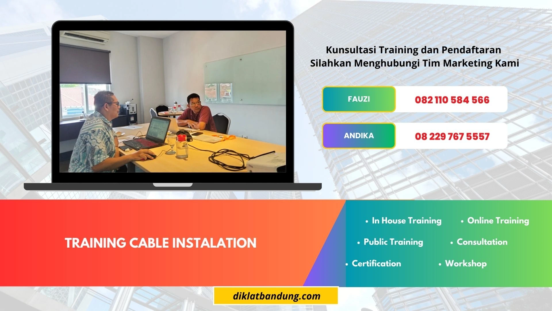 TRAINING CABLE INSTALATION